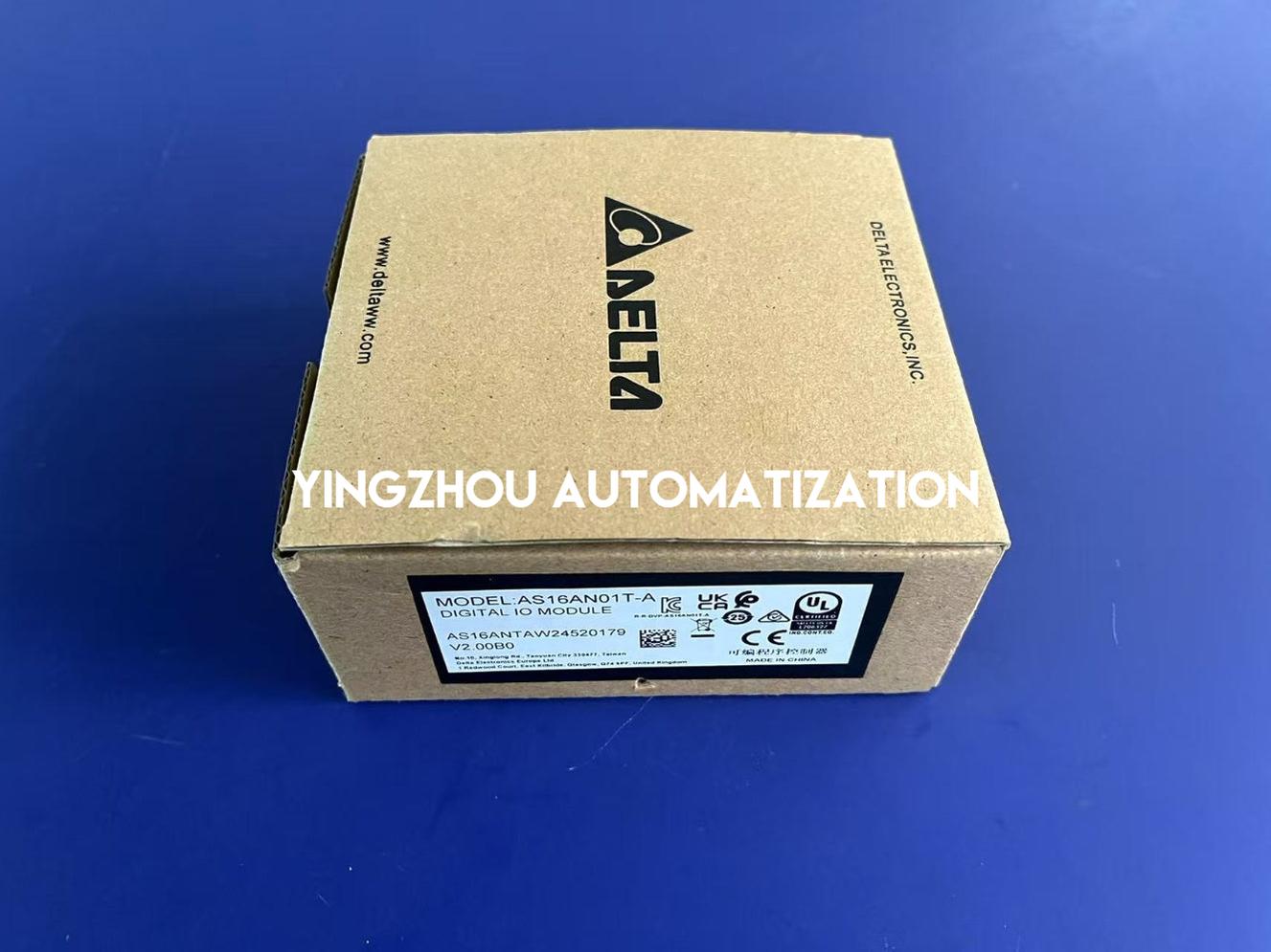Delta AS Series AS16AN01T-A Digital Output Module - 16-Point Transistor (NPN/Sink)-vezhoo