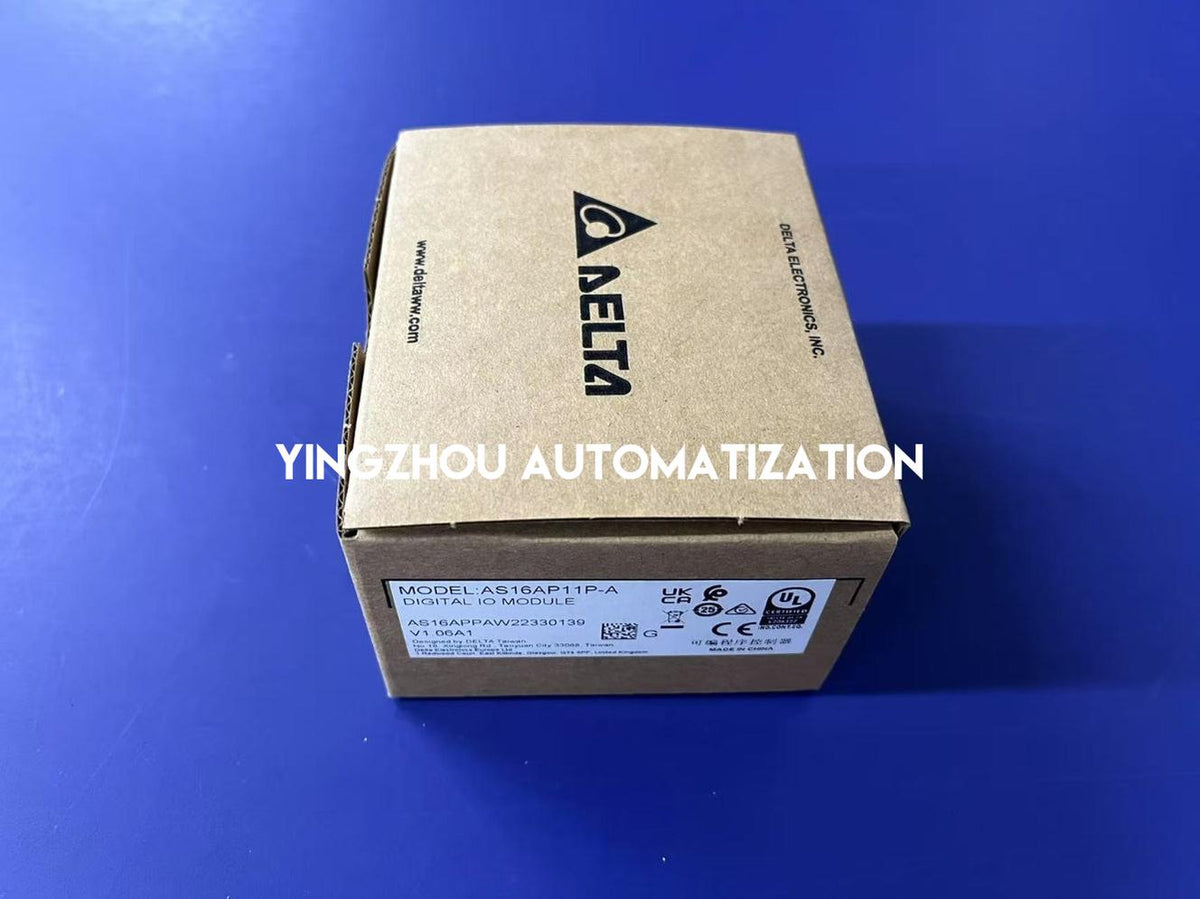 Delta AS Series AS16AP11P-A Mixed I/O Module - 8DI/8DO (Source), 24V DC-vezhoo