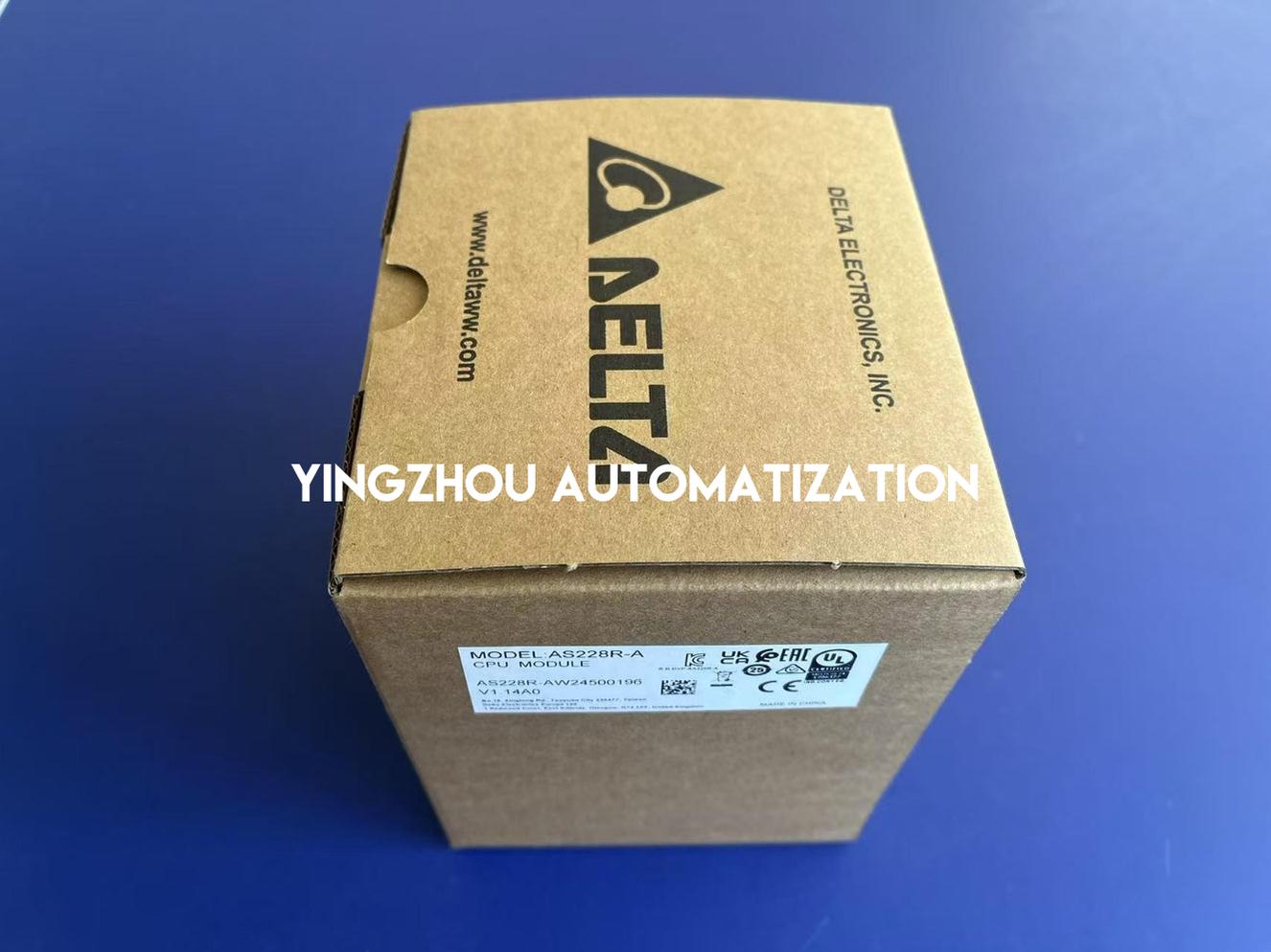 Delta AS228R-A PLC - AS200 Series Standard CPU | 28-Point MPU 16DI/12DO Relay Output | Brand New Original Sealed-vezhoo