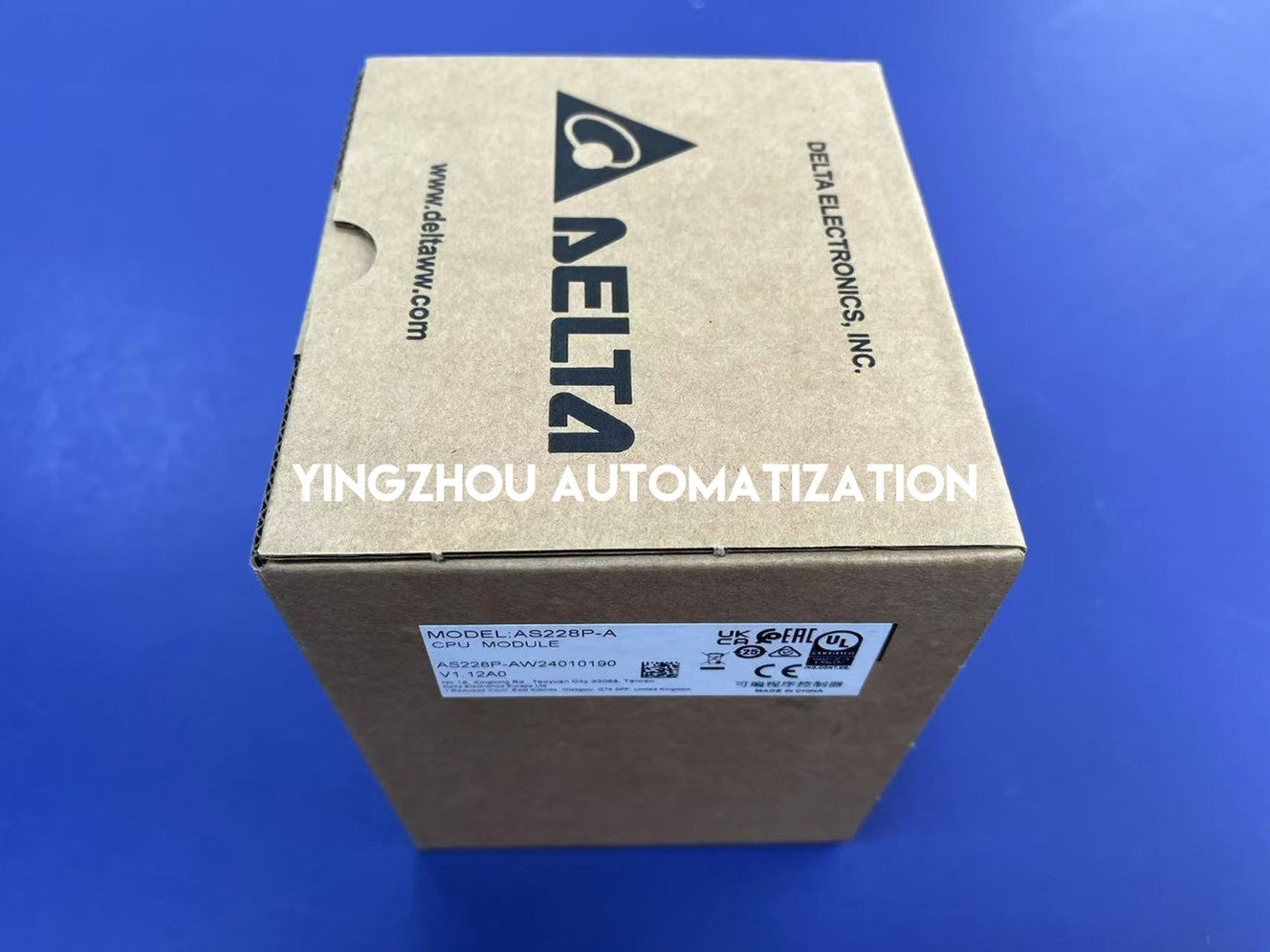 Delta AS228P-A AS Series Standard CPU PLC | 28 I/O Points | 16DI 12DO Transistor | Built-in Ethernet | Brand New Original Genuine-vezhoo