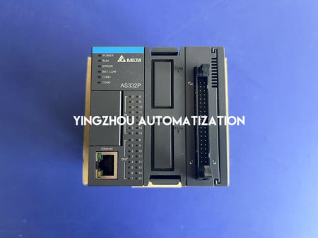 Delta AS332P-A PLC CPU | AS300 Series High-Performance | 32-Point I/O | Built-in Ethernet & CANopen | Brand New Original-vezhoo