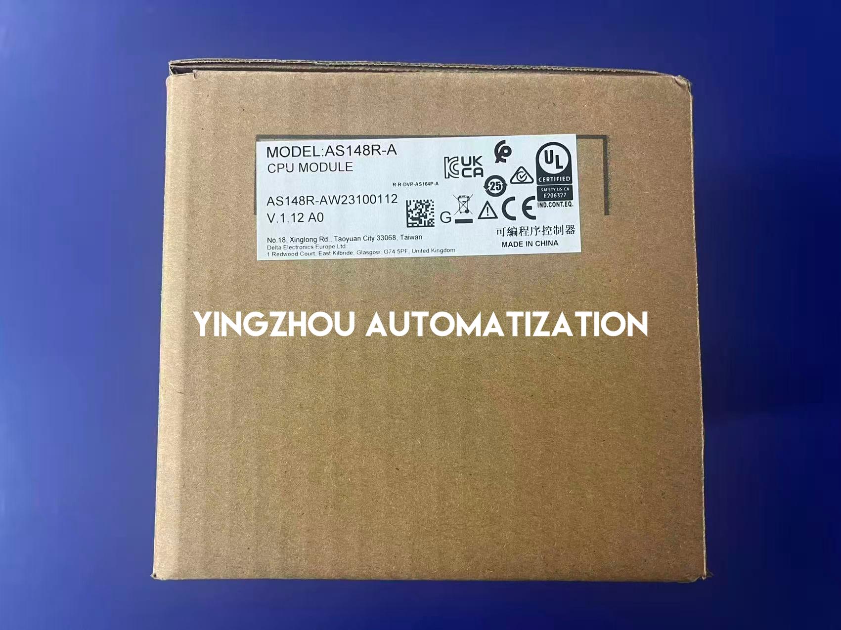 Delta AS Series PLC CPU AS148R-A - 48-Point Digital I/O (24DI/24DO Relay), 100-240VAC-vezhoo