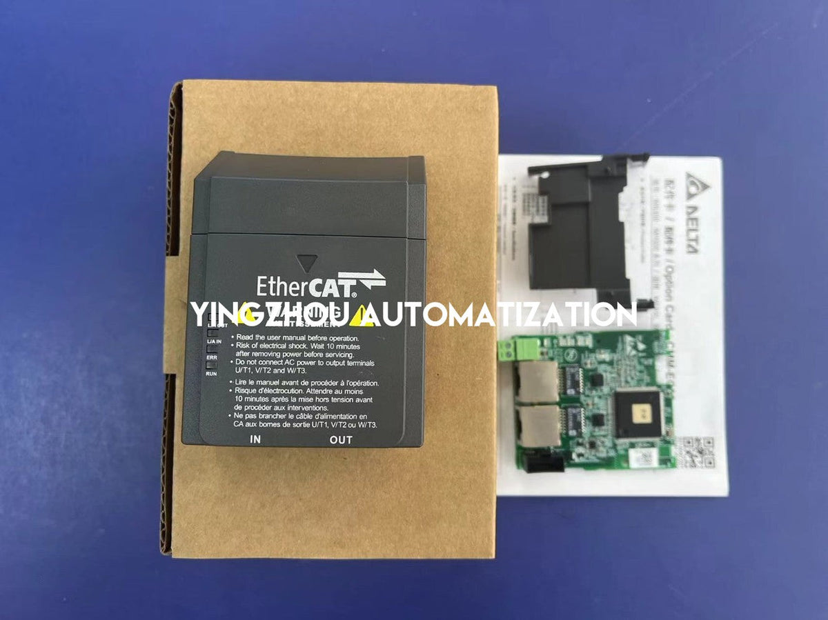 Delta AS Series PLC EtherCAT Communication Card CMM-EC02 - High-Speed Master Module-vezhoo