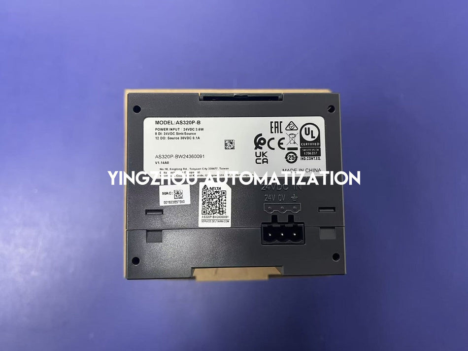 Delta AS320P-B AS300 Series Compact Non-Backplane Mid-Range PLC | 32 I/O Points | CANopen Built-in | Brand New Original Genuine-vezhoo