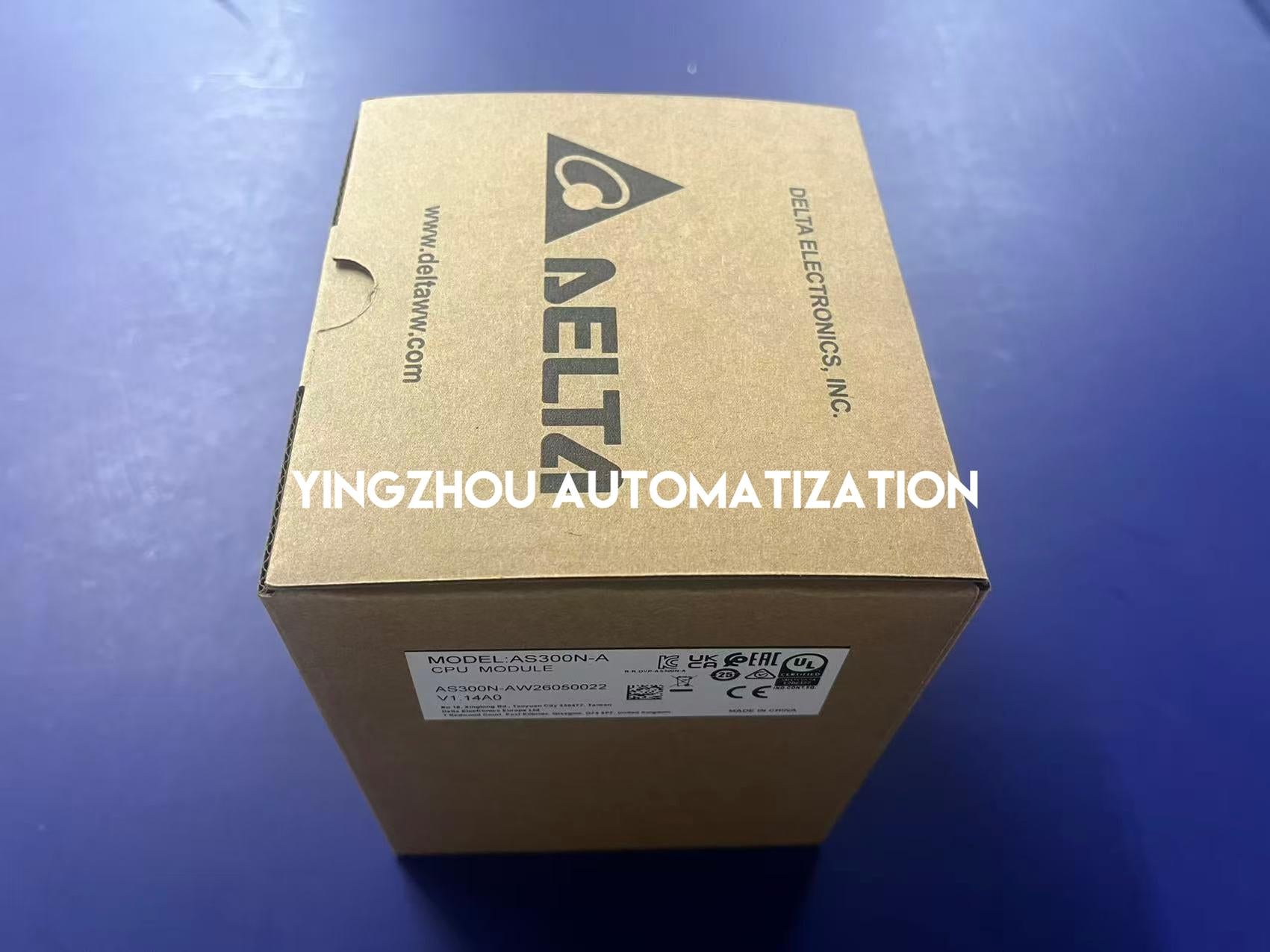 Delta AS300N-A AS Series PLC CPU Module | High-Performance | 128K Steps | No Built-in I/O-vezhoo