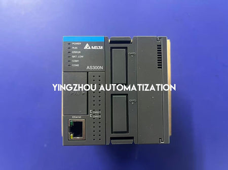 Delta AS300N-A AS Series PLC CPU Module | High-Performance | 128K Steps | No Built-in I/O-vezhoo