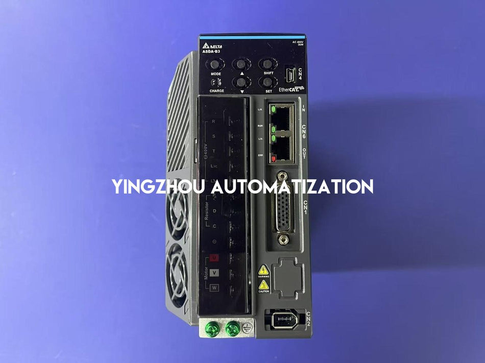 Delta ASD-B3-3043-E | ASDA-B3 Servo Drive | 3kW 400V 3-Phase | High-Flexibility EtherCAT Communication | High-Performance Motion Control | Brand New Original-vezhoo