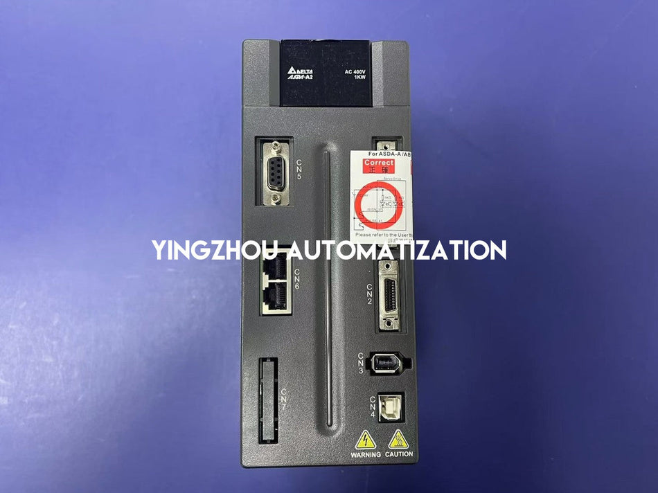Delta ASDA-A2 ASD-A2-1043-M Servo Drive - 1.0kW, 400V 3-Phase, CANopen Interface-vezhoo
