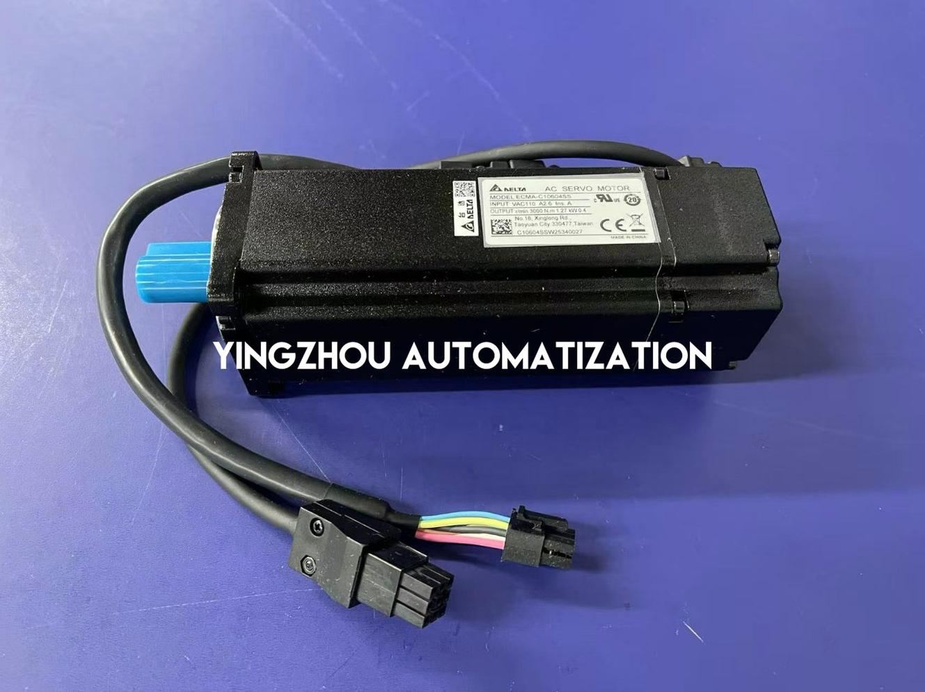 Delta ASDA-A2 ECMA-C10604SS AC Servo Motor - 400W, 220V, 3000 RPM, with Brake & Oil Seal-vezhoo