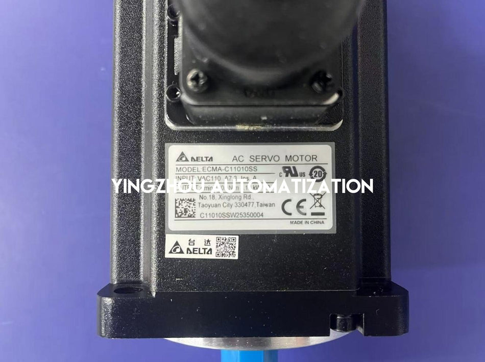 Delta ASDA-A2 ECMA-C11010SS AC Servo Motor - 1kW, 220V, 3000 RPM, with Brake & Oil Seal-vezhoo