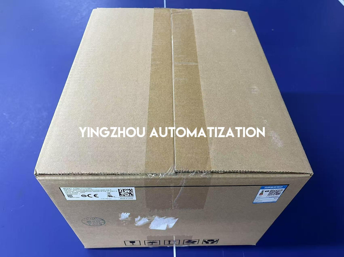 Delta ASDA-A2 ECMA-E11310RS AC Servo Motor - 1kW, 2000 RPM, 130mm Frame, High Inertia-vezhoo
