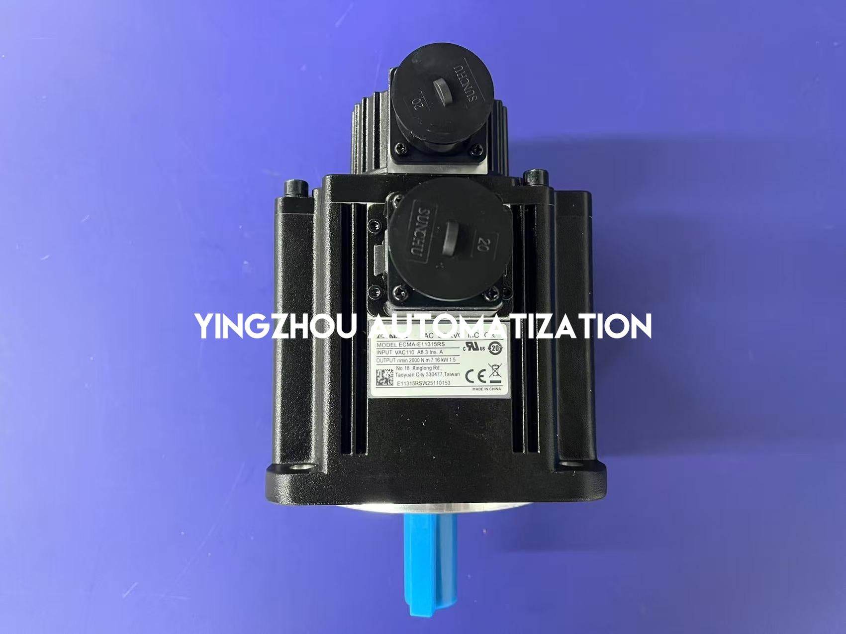 Delta ASDA-A2 ECMA-E11315RS AC Servo Motor - 1.5kW, 2000 RPM, 130mm Frame, High Inertia-vezhoo