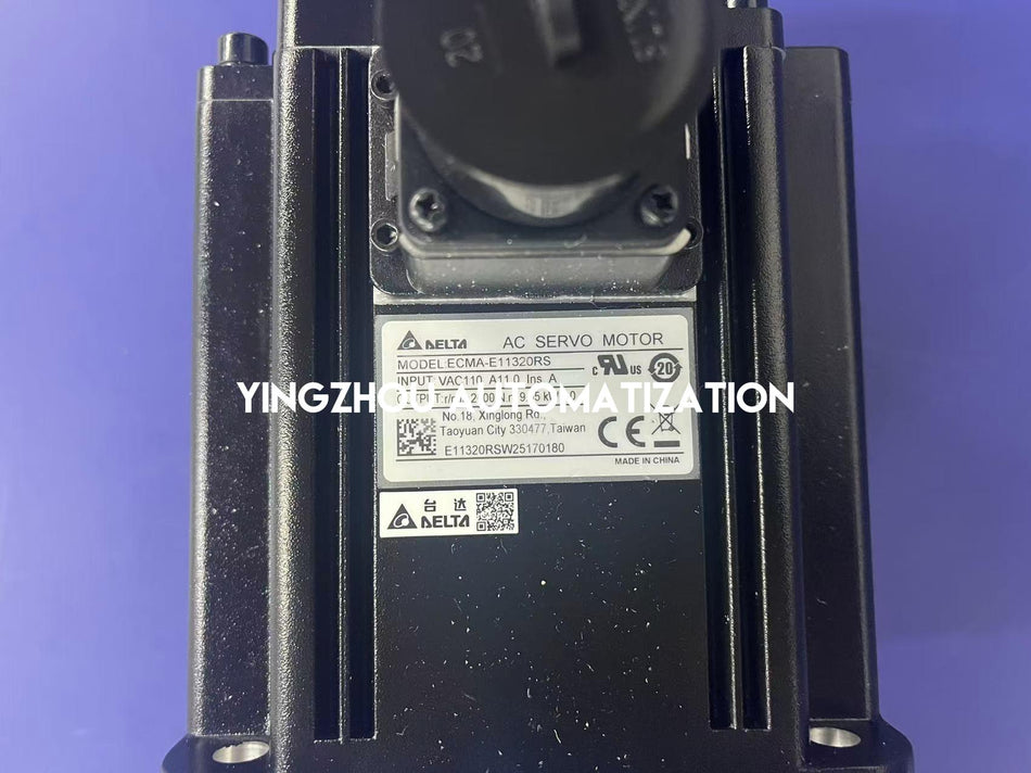 Delta ASDA-A2 ECMA-E11320RS AC Servo Motor - 2kW, 2000 RPM, 130mm Frame, High Inertia-vezhoo
