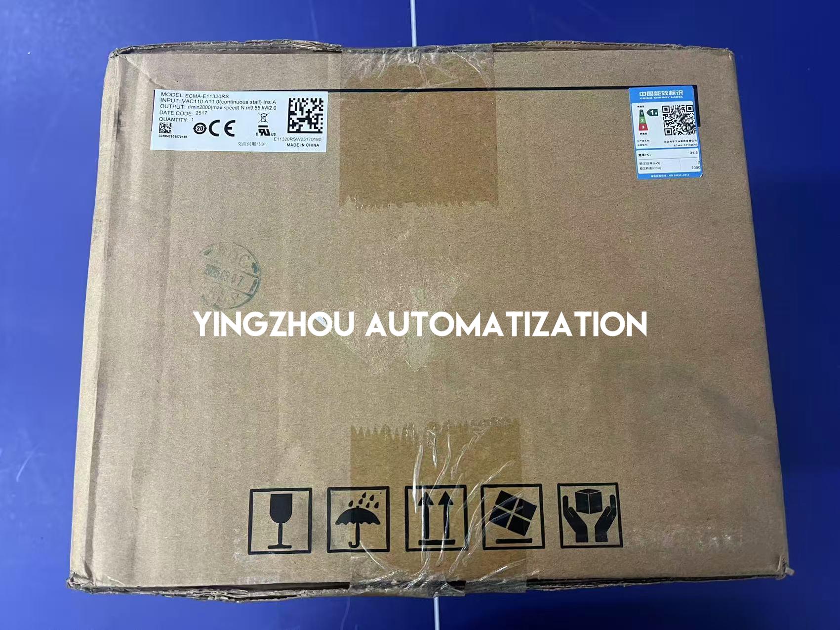Delta ASDA-A2 ECMA-E11320RS AC Servo Motor - 2kW, 2000 RPM, 130mm Frame, High Inertia-vezhoo