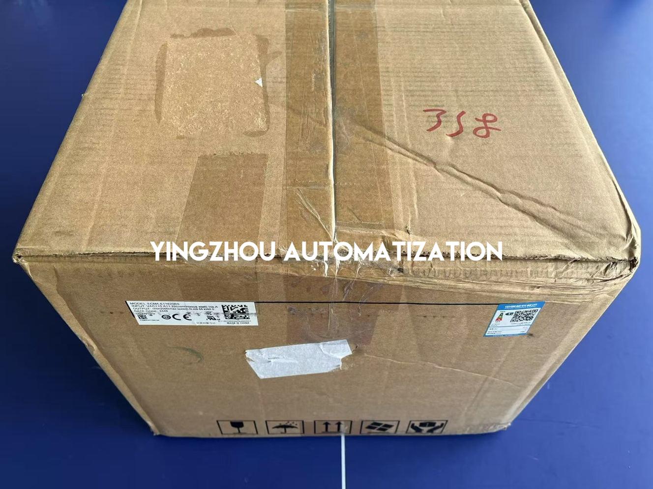 Delta ASDA-A2 ECMA-E11820RS Servo Motor - 2.0kW, 2000 RPM, 180mm Frame, with Oil Seal-vezhoo