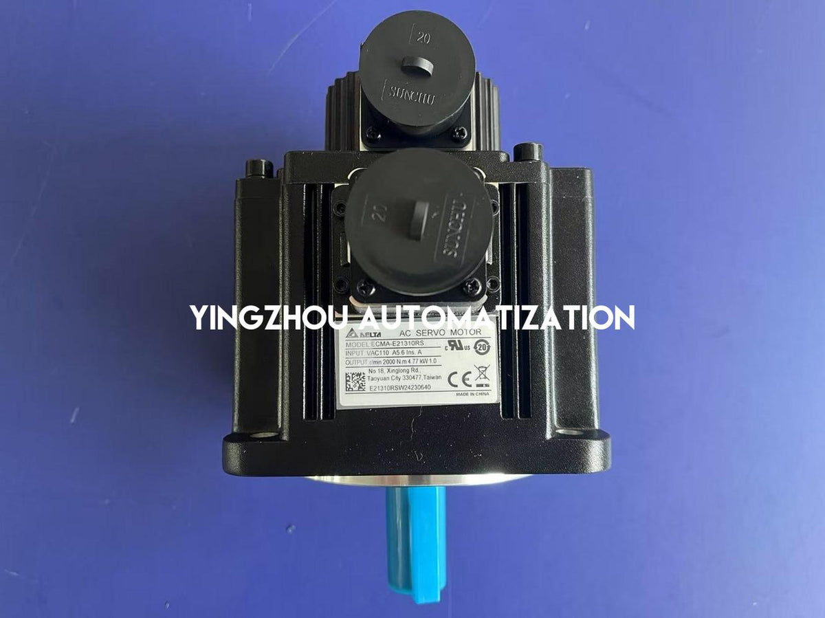 Delta ECMA-E21310RS AC Servo Motor - 1.0kW 130mm Frame | With Brake 3.18Nm 2000rpm | Brand New Original Sealed-vezhoo
