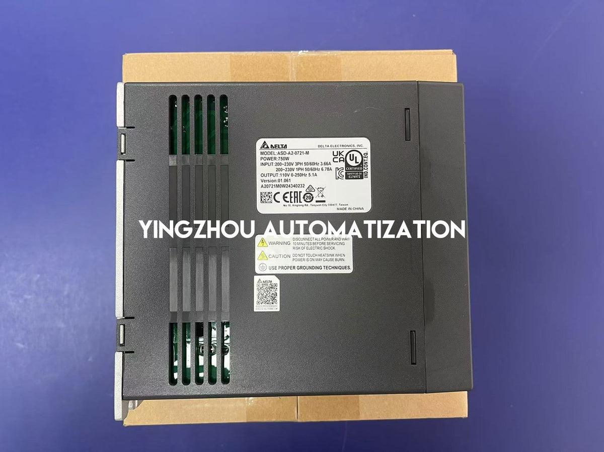 Delta ASDA-A2 Series Servo Drive ASD-A2-0721-M - 750W 220V CANopen Interface-vezhoo