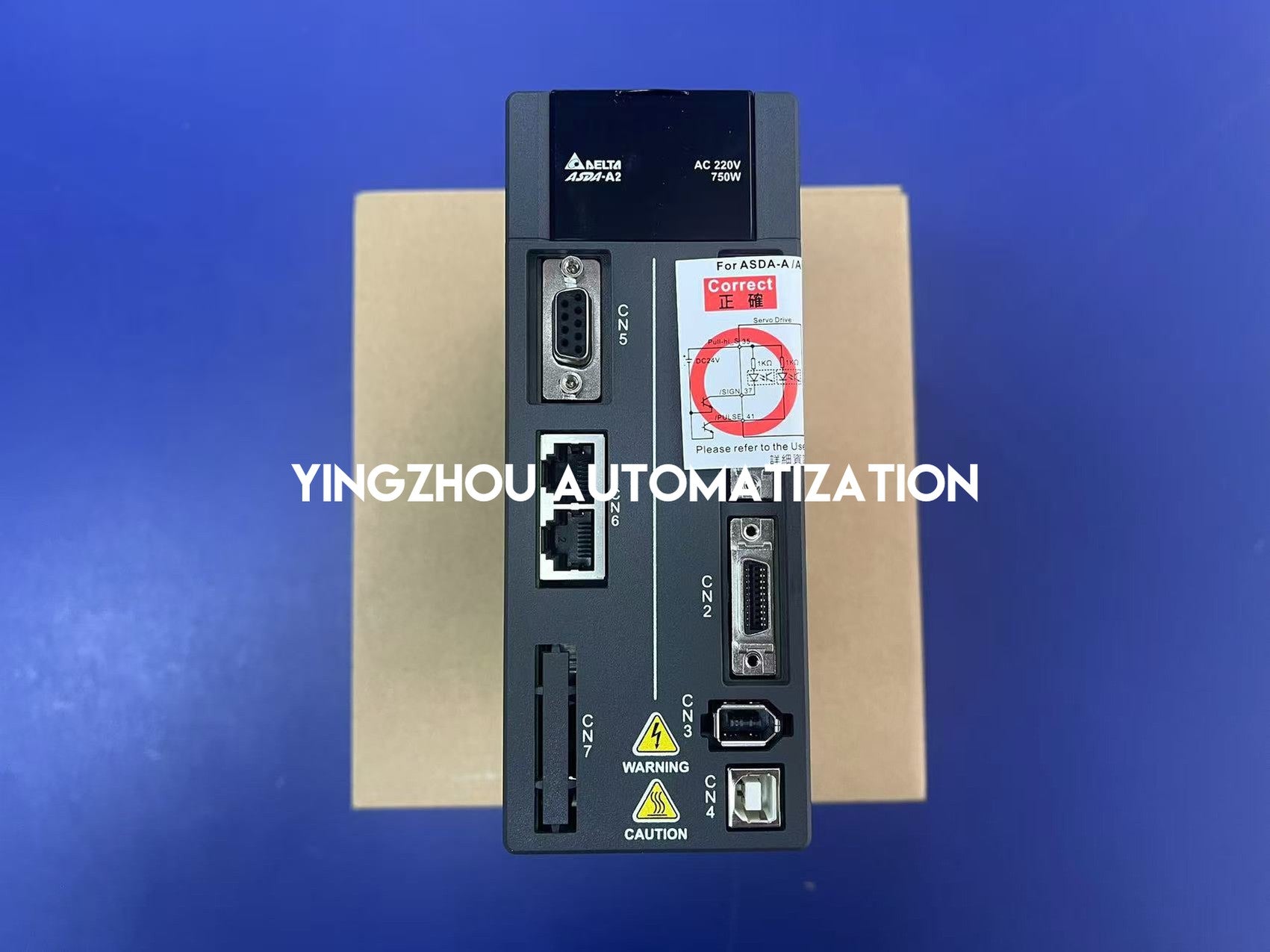 Delta ASDA-A2 Series Servo Drive ASD-A2-0721-M - 750W 220V CANopen Interface-vezhoo