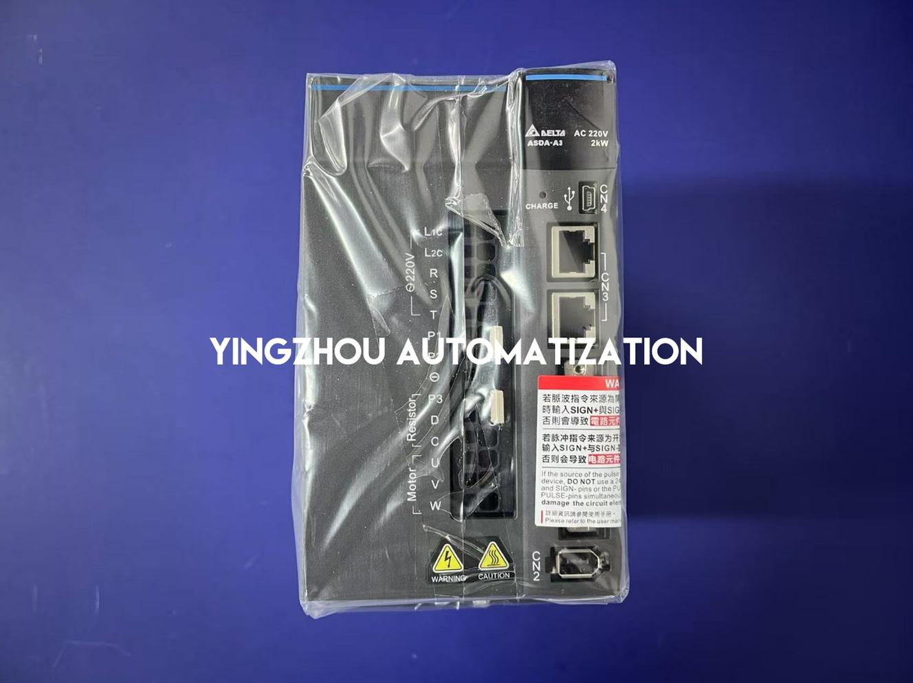 Delta ASDA-A3 ASD-A3-2023-M Servo Drive - 2.0kW, 460V 3-Phase, CANopen Interface, 3.1kHz Bandwidth-vezhoo