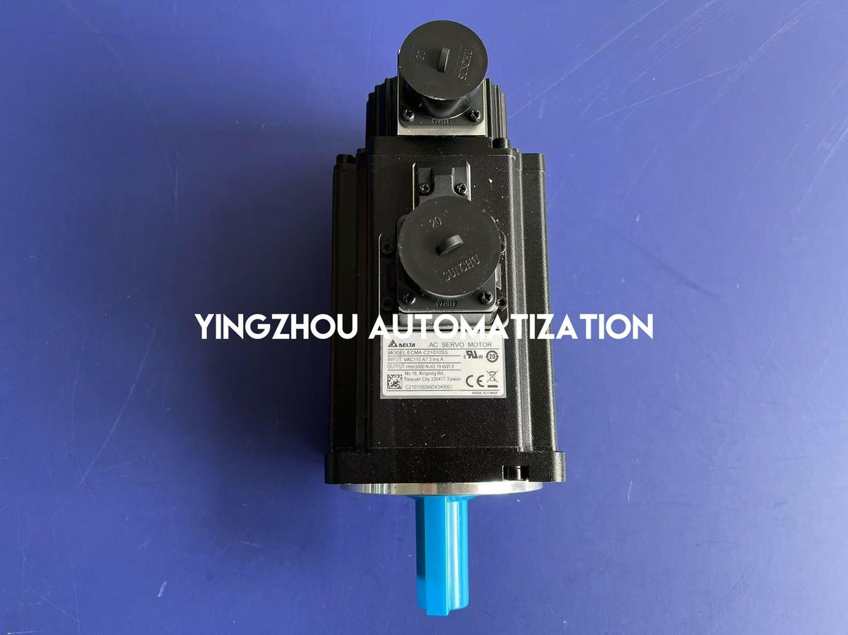 Delta ASDA-B2 ECMA-C21010SS Servo Motor - 1.0kW, 3000RPM, 220V, with Brake-vezhoo
