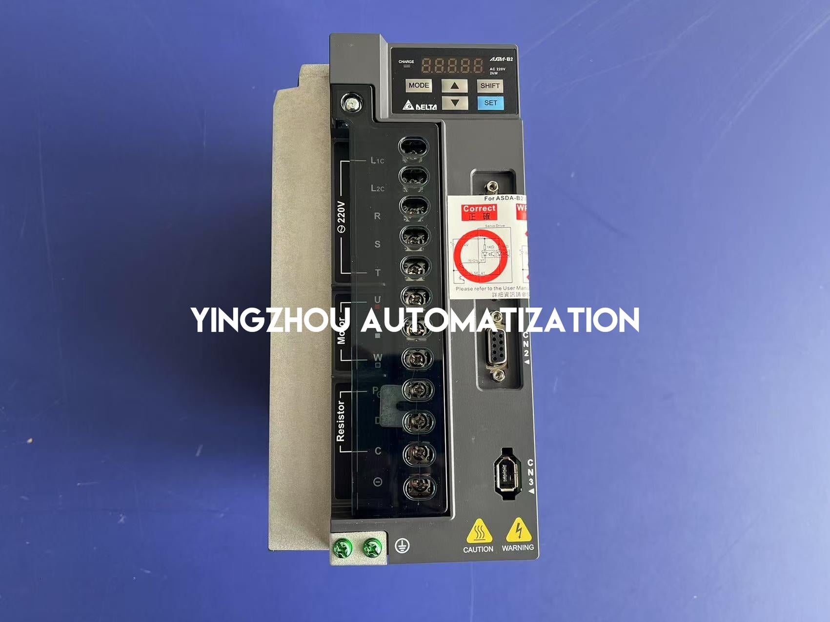 Delta ASDA-B2 Series 2kW Servo Drive ASD-B2-2023-B - 220V 3-Phase, Pulse/Analog Control-vezhoo
