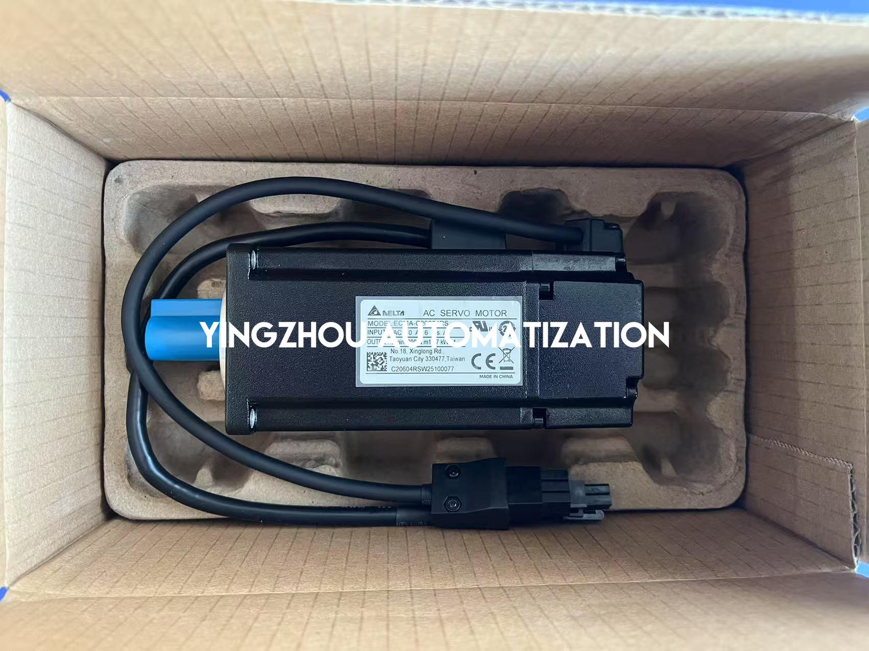 Delta ASDA-B2 Series 400W Servo Motor ECMA-C20604RS - 220V, Low Inertia, 17-bit Encoder-vezhoo