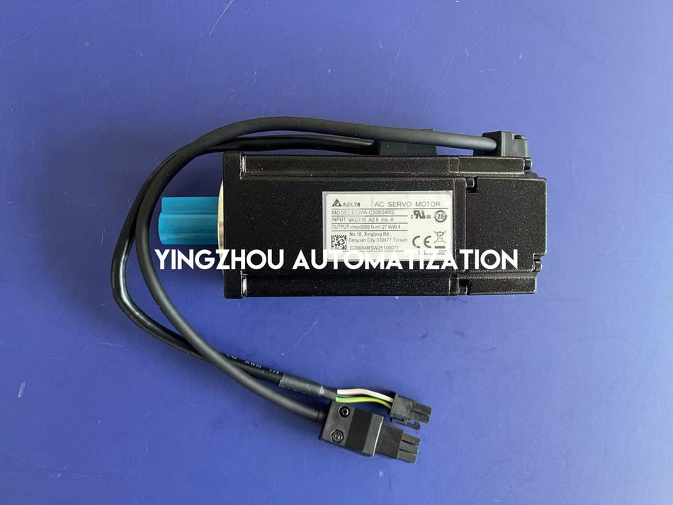 Delta ASDA-B2 Series 400W Servo Motor ECMA-C20604RS - 220V, Low Inertia, 17-bit Encoder-vezhoo