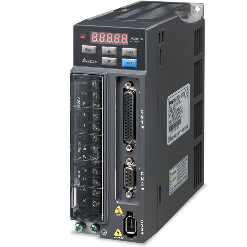 Delta ASDA-B2 Series Servo Drive ASD-B2-0221-B - 200W 220V 1-Phase/3-Phase-vezhoo