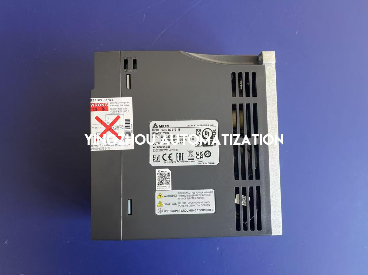 Delta ASDA-B2 Series Servo Drive ASD-B2-0721-B - 750W 220V Standard Model-vezhoo