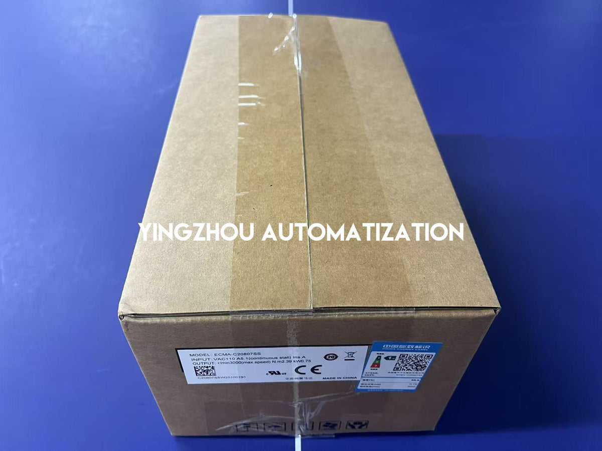 Delta ASDA-B2 Series Servo Motor ECMA-C20807SS - 750W, 220V, Low Inertia with Brake-vezhoo