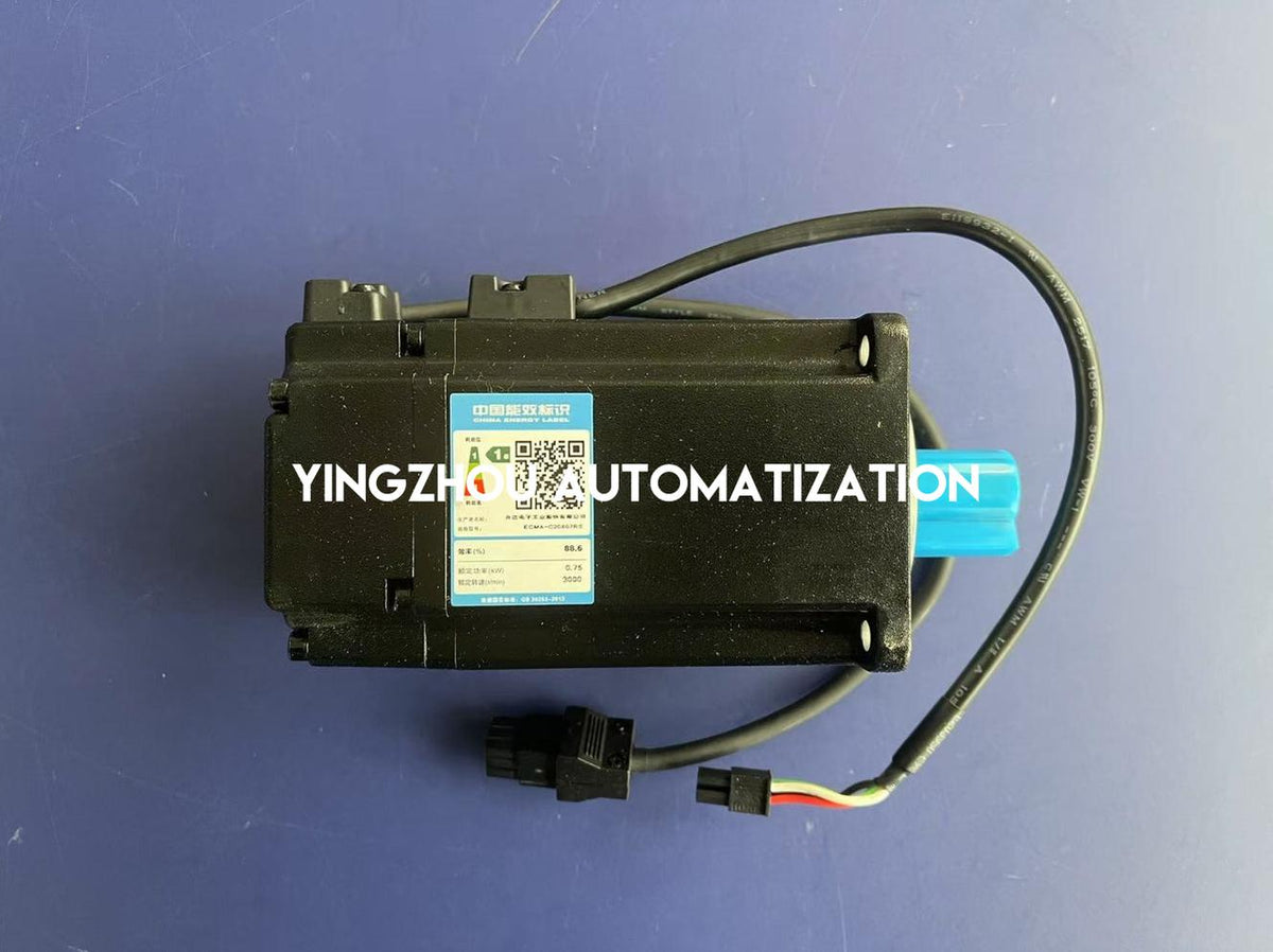 Delta ASDA-B2/A2 Series 750W Servo Motor ECMA-C20807RS - 220V, Low Inertia, 17-bit Encoder-vezhoo