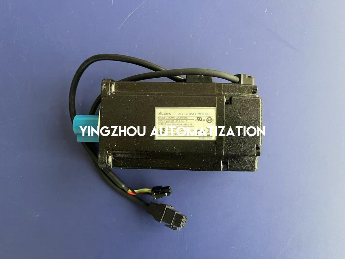 Delta ASDA-B2/A2 Series 750W Servo Motor ECMA-C20807RS - 220V, Low Inertia, 17-bit Encoder-vezhoo