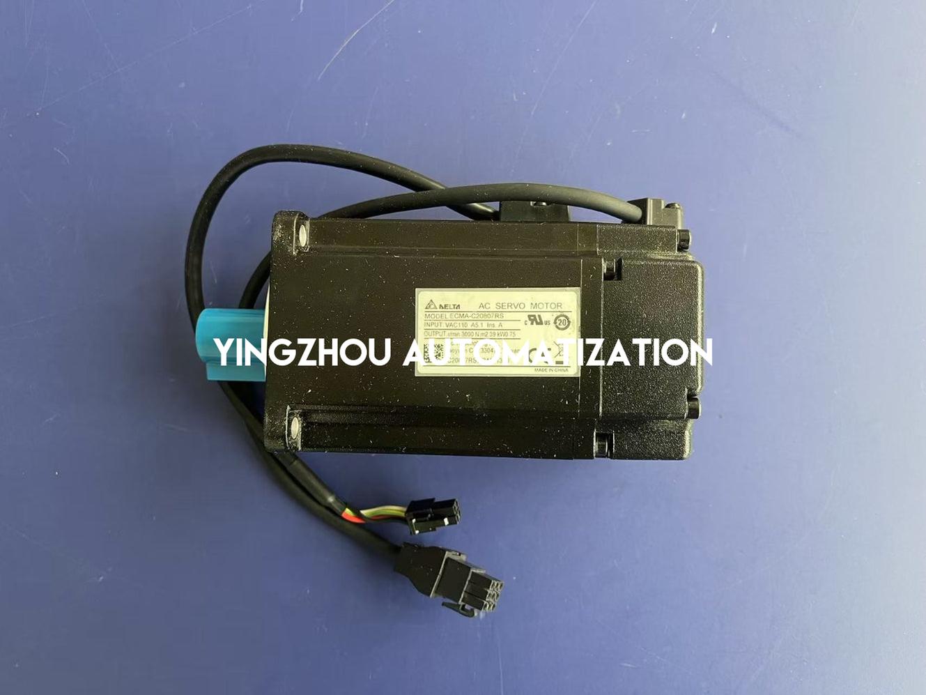 Delta ASDA-B2/A2 Series 750W Servo Motor ECMA-C20807RS - 220V, Low Inertia, 17-bit Encoder-vezhoo