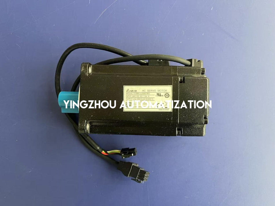Delta ASDA-B2/A2 Series 750W Servo Motor ECMA-C20807RS - 220V, Low Inertia, 17-bit Encoder-vezhoo