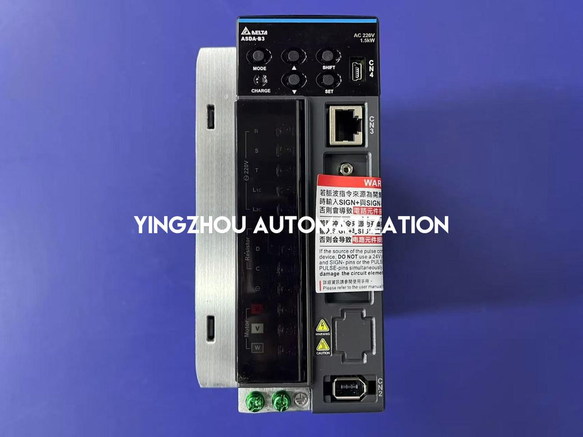 Delta ASD-B3-1521-L | ASDA-B3 Servo Drive | 1.5kW 220V Single/3-Phase | High-Flexibility Pulse & Analog Input | High-Performance Motion Control | Brand New Original-vezhoo