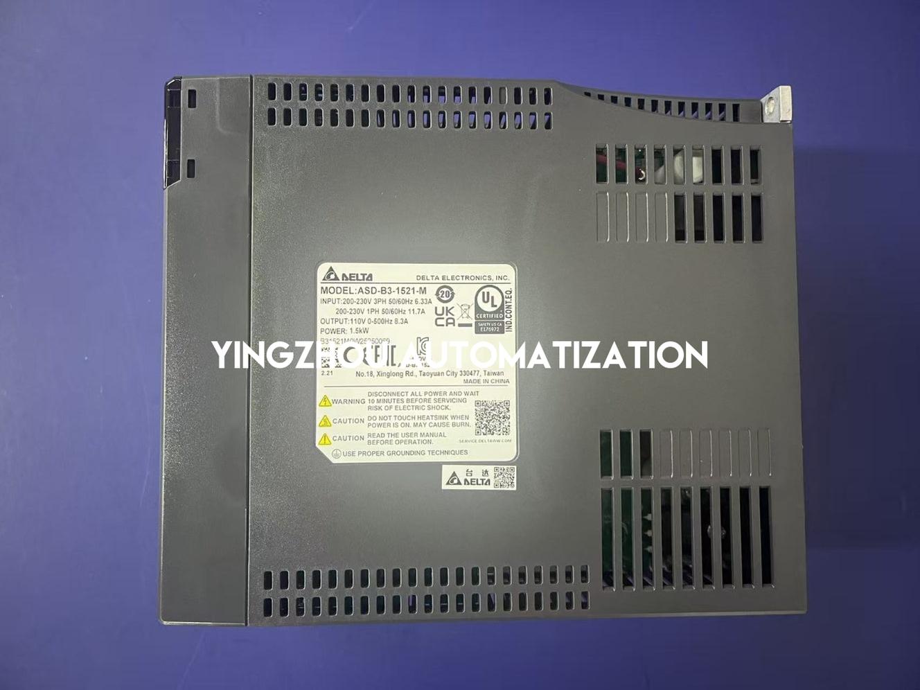 Delta ASDA-B3 ASD-B3-1521-M Servo Drive - 1.5kW, 230V 1/3-Phase, CANopen Control Mode-vezhoo
