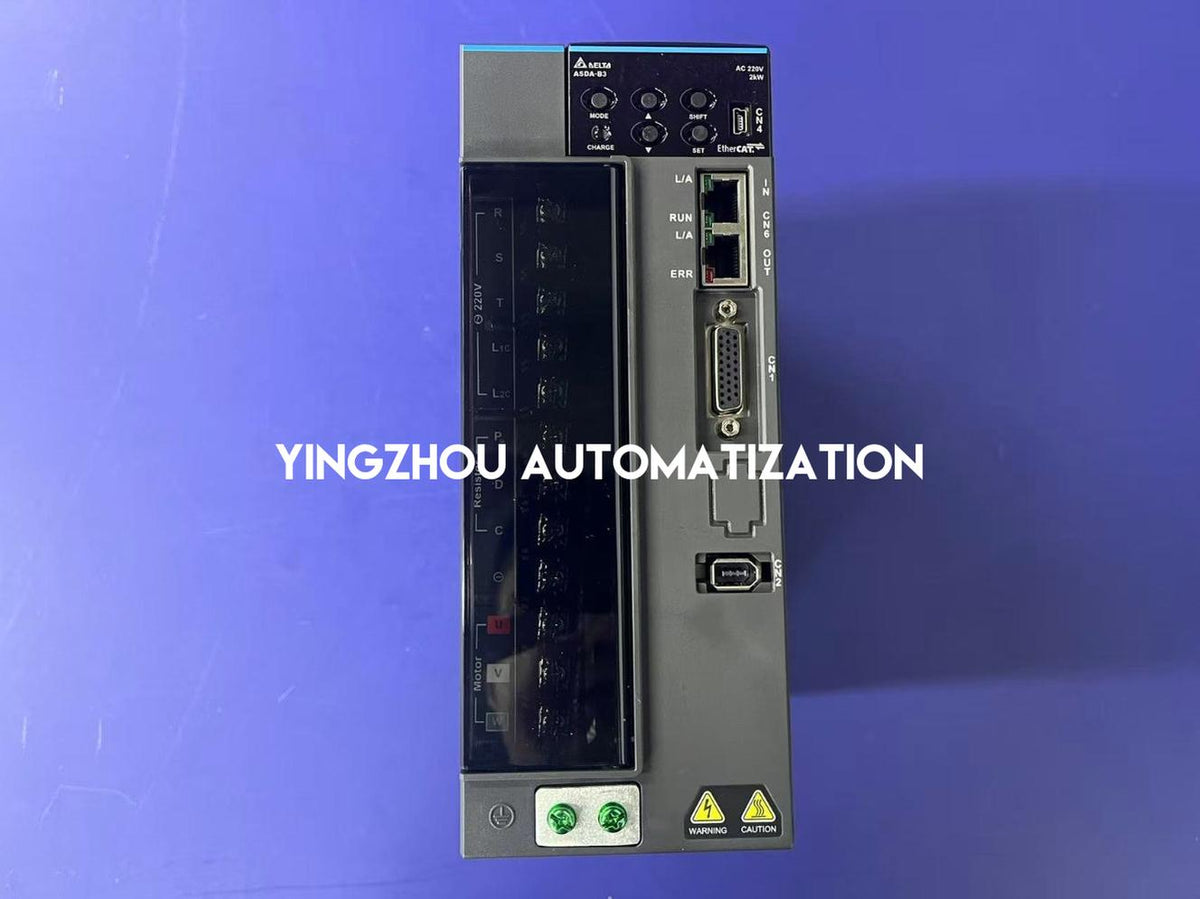 Delta ASDA-B3 ASD-B3-2023-E Servo Drive - 2kW, 220V 3-Phase, EtherCAT Interface-vezhoo