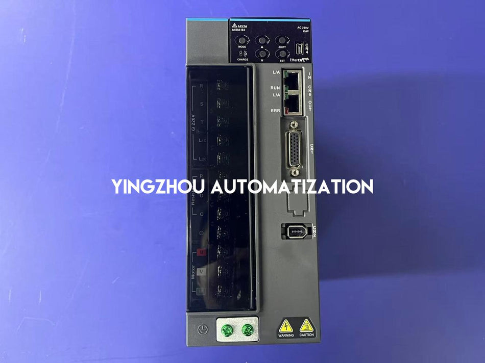 Delta ASDA-B3 ASD-B3-2023-E Servo Drive - 2kW, 220V 3-Phase, EtherCAT Interface-vezhoo