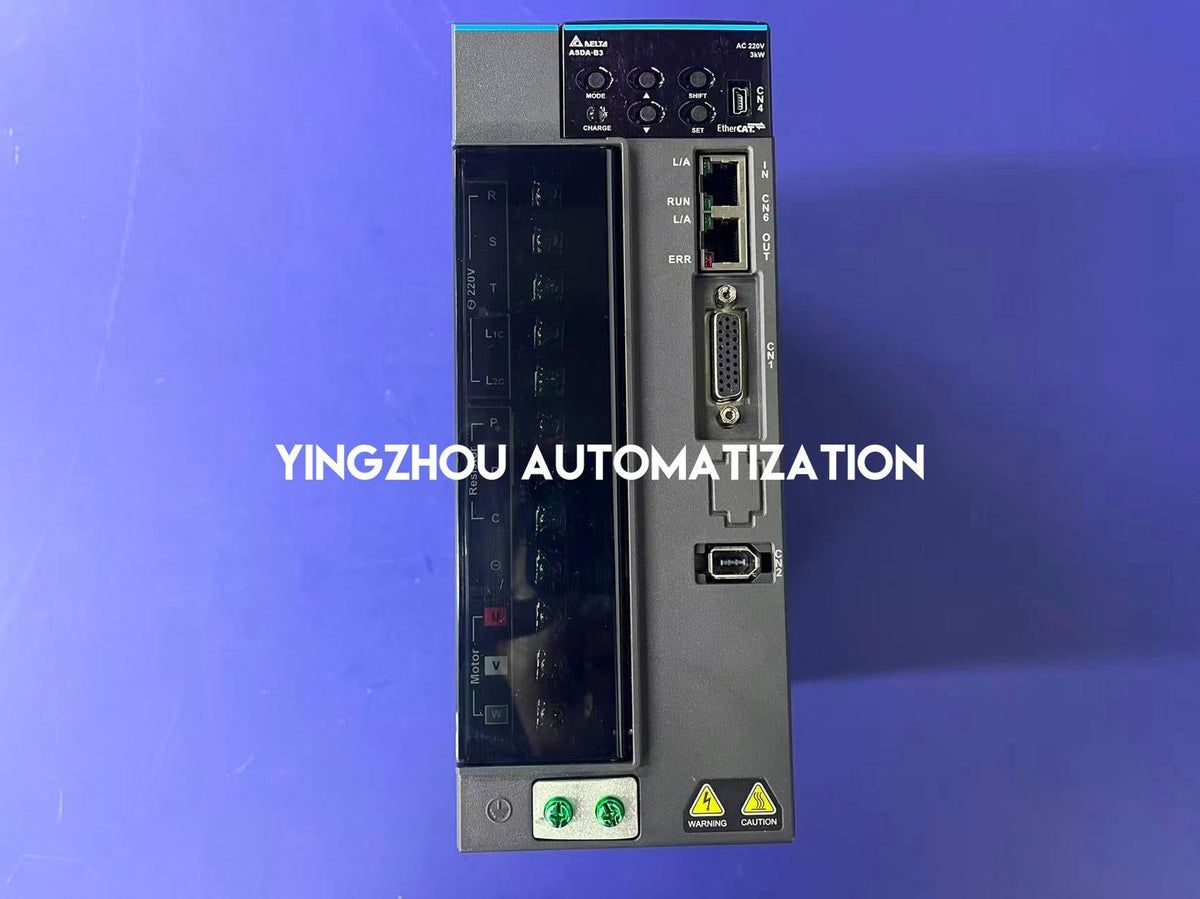 Delta ASDA-B3 ASD-B3-3023-E Servo Drive - 3kW, 220V 3-Phase, EtherCAT Interface-vezhoo