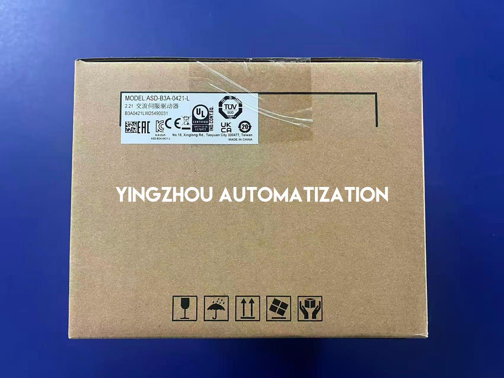 Delta ASD-B3A-0421-L | ASDA-B3A Servo Drive | 400W 220V Single/3-Phase | High-Dynamic Pulse & Analog Input | Advanced Motion Control | Brand New Original-vezhoo