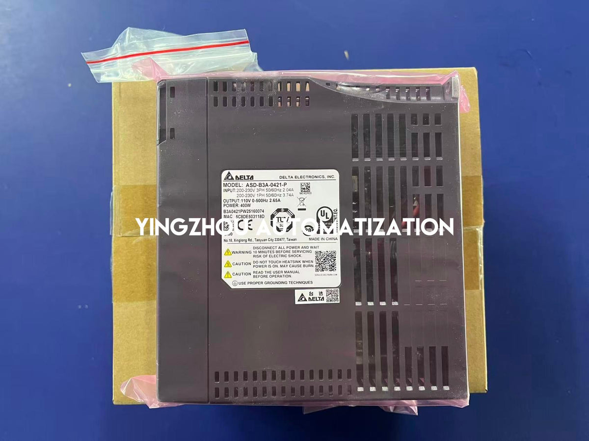 Delta ASD-B3A-0421-P | ASDA-B3A Servo Drive | 400W 220V Single/3-Phase | High-Precision Pulse Input Control | Advanced Motion Drive | Brand New Original-vezhoo