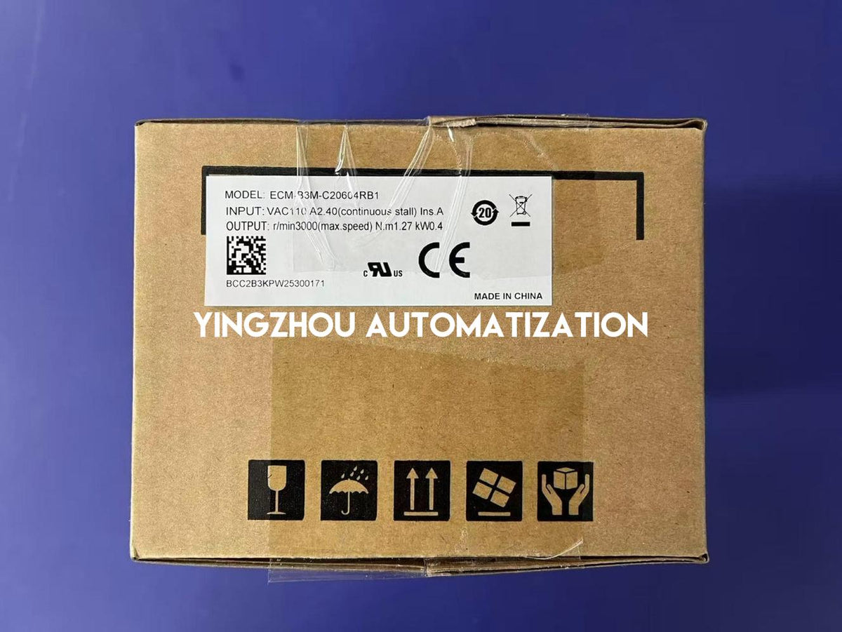 Delta ECM-B3M-C20604RB1 Servo Motor - ASDA-B3 Series 400W 3000RPM | 1.27Nm High Precision | Brand New Original Genuine-vezhoo