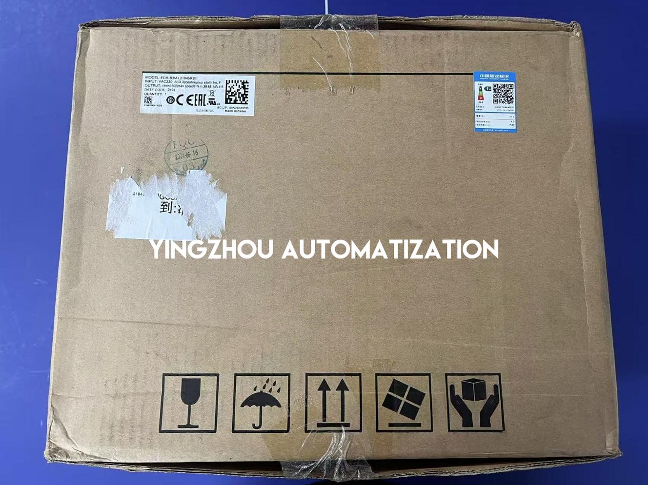 Delta ECM-B3M-L21845RS1 AC Servo Motor - ASDA-B3 Series 4.5kW 180mm | With Brake Keyway Oil Seal | Brand New Original Sealed-vezhoo