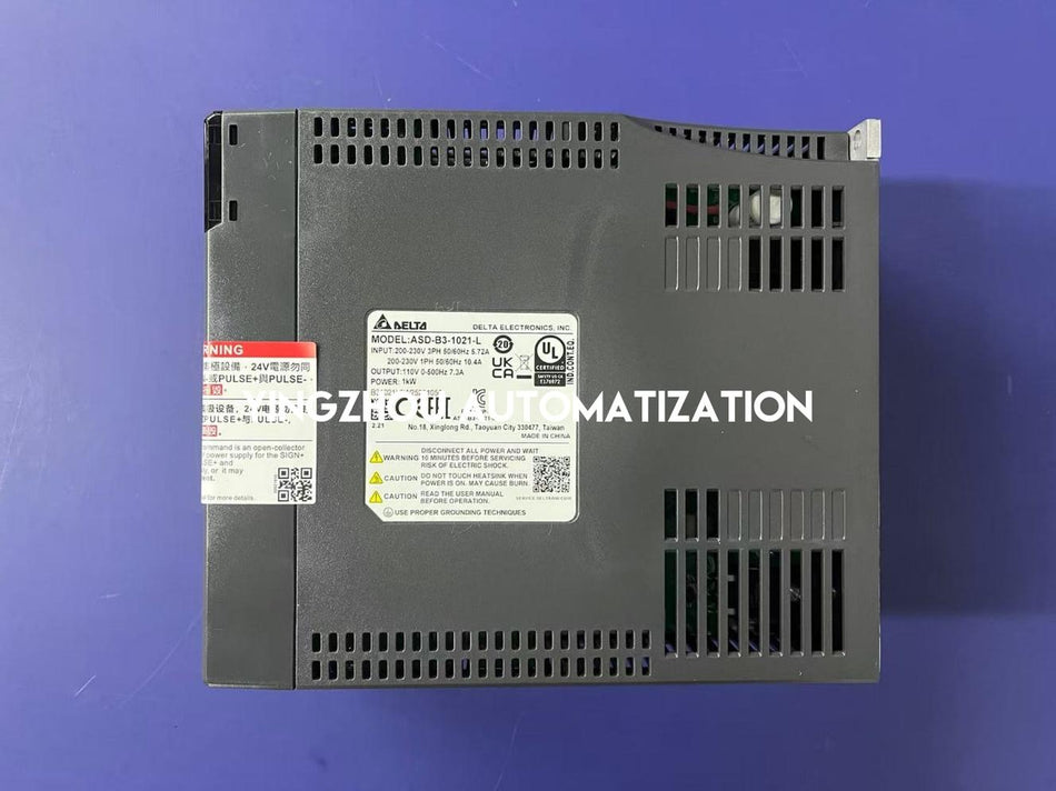 Delta ASDA-B3 Series ASD-B3-1021-L Servo Drive - 1kW, 230V, Pulse & Analog Interface-vezhoo