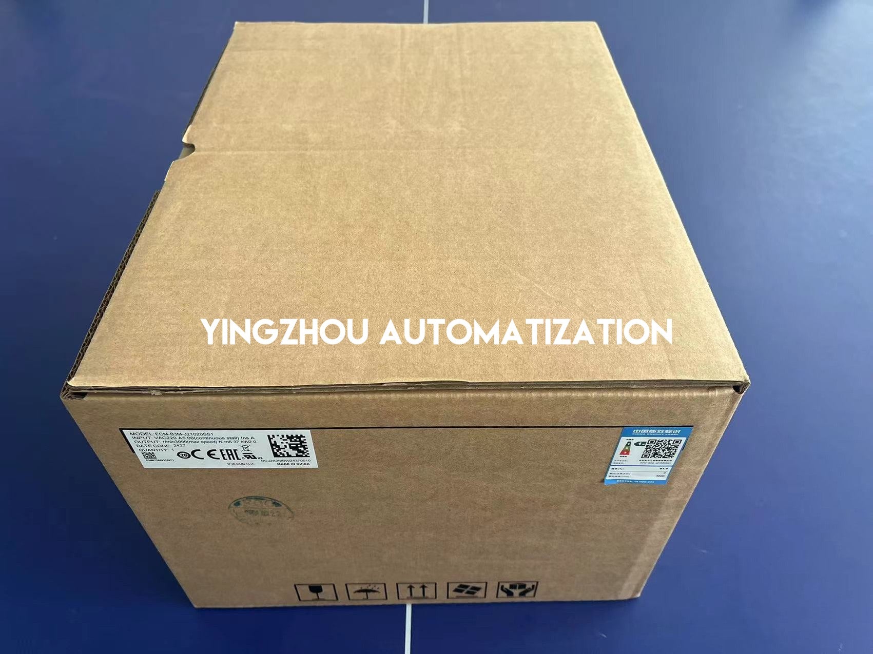 Delta ASDA-B3 Series ECM-B3M-J21020SS1 Servo Motor - 2.0kW, 220V, 24-bit Encoder, with Brake-vezhoo