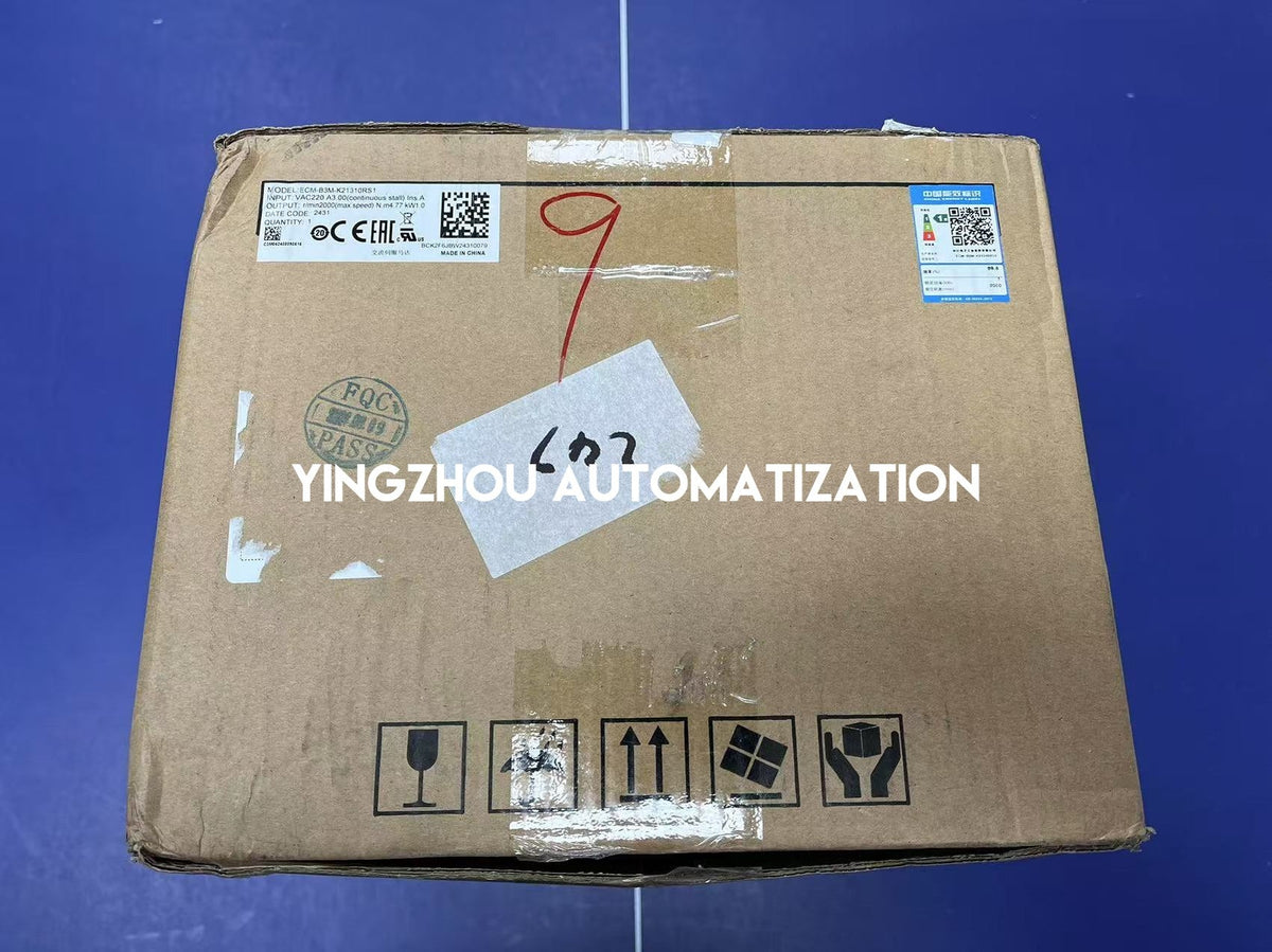 Delta ASDA-B3 Series ECM-B3M-K21310RS1 Servo Motor - 1.0kW, 400V, 24-bit Encoder-vezhoo