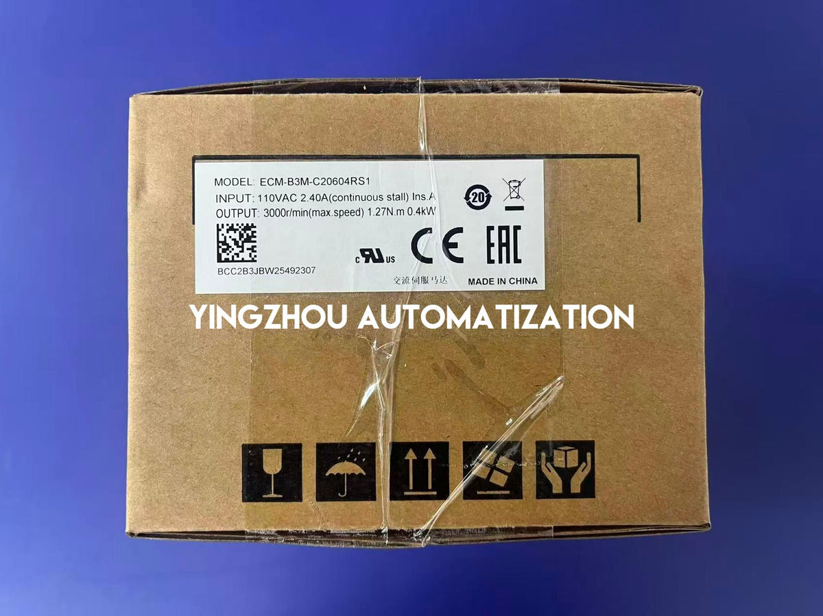 Delta ASDA-B3 Series High-Resolution Servo Motor ECM-B3M-C20604RS1 - 400W, 24-bit Encoder-vezhoo
