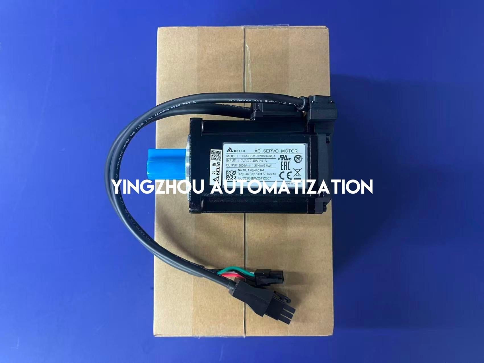 Delta ASDA-B3 Series High-Resolution Servo Motor ECM-B3M-C20604RS1 - 400W, 24-bit Encoder-vezhoo
