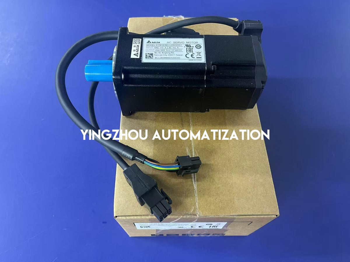 Delta ASDA-B3 Series Servo Motor ECM-B3M-C20604SS1 - 400W, 3000 RPM, with Brake, 24-bit Encoder-vezhoo