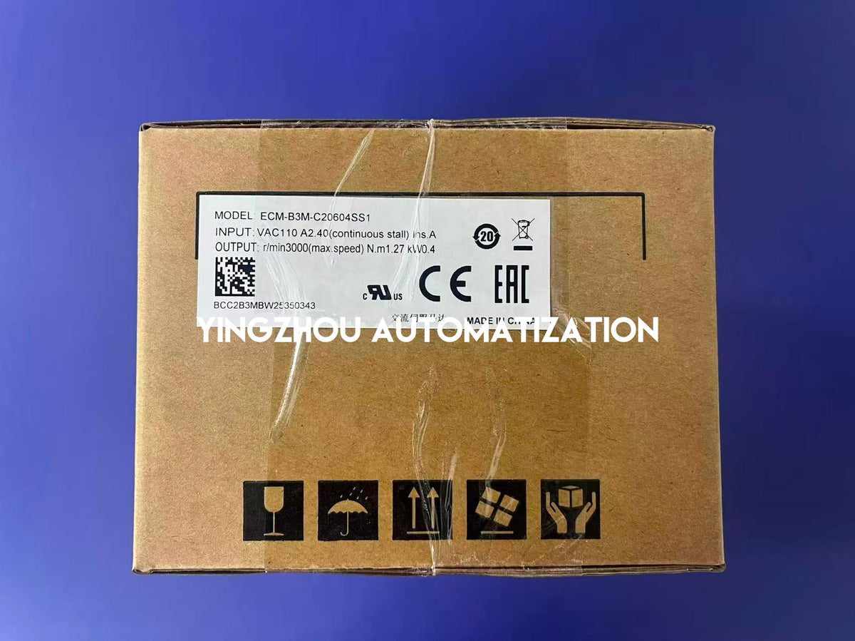 Delta ASDA-B3 Series Servo Motor ECM-B3M-C20604SS1 - 400W, 3000 RPM, with Brake, 24-bit Encoder-vezhoo